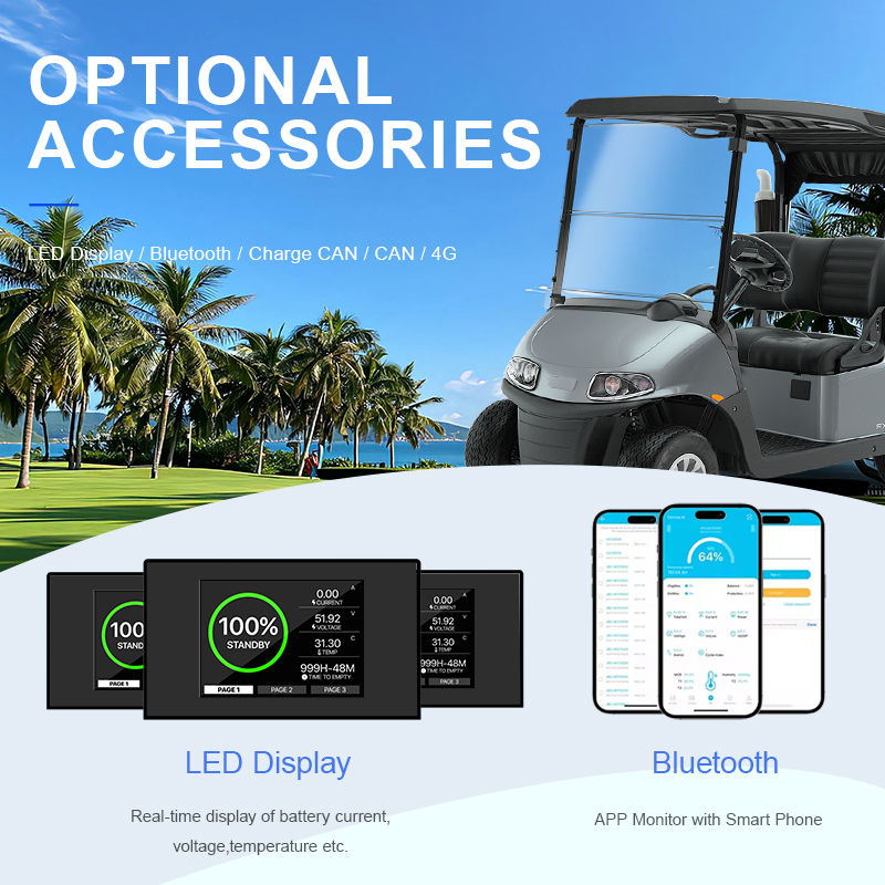 51.2V 320Ah Golf Cart LFP Battery