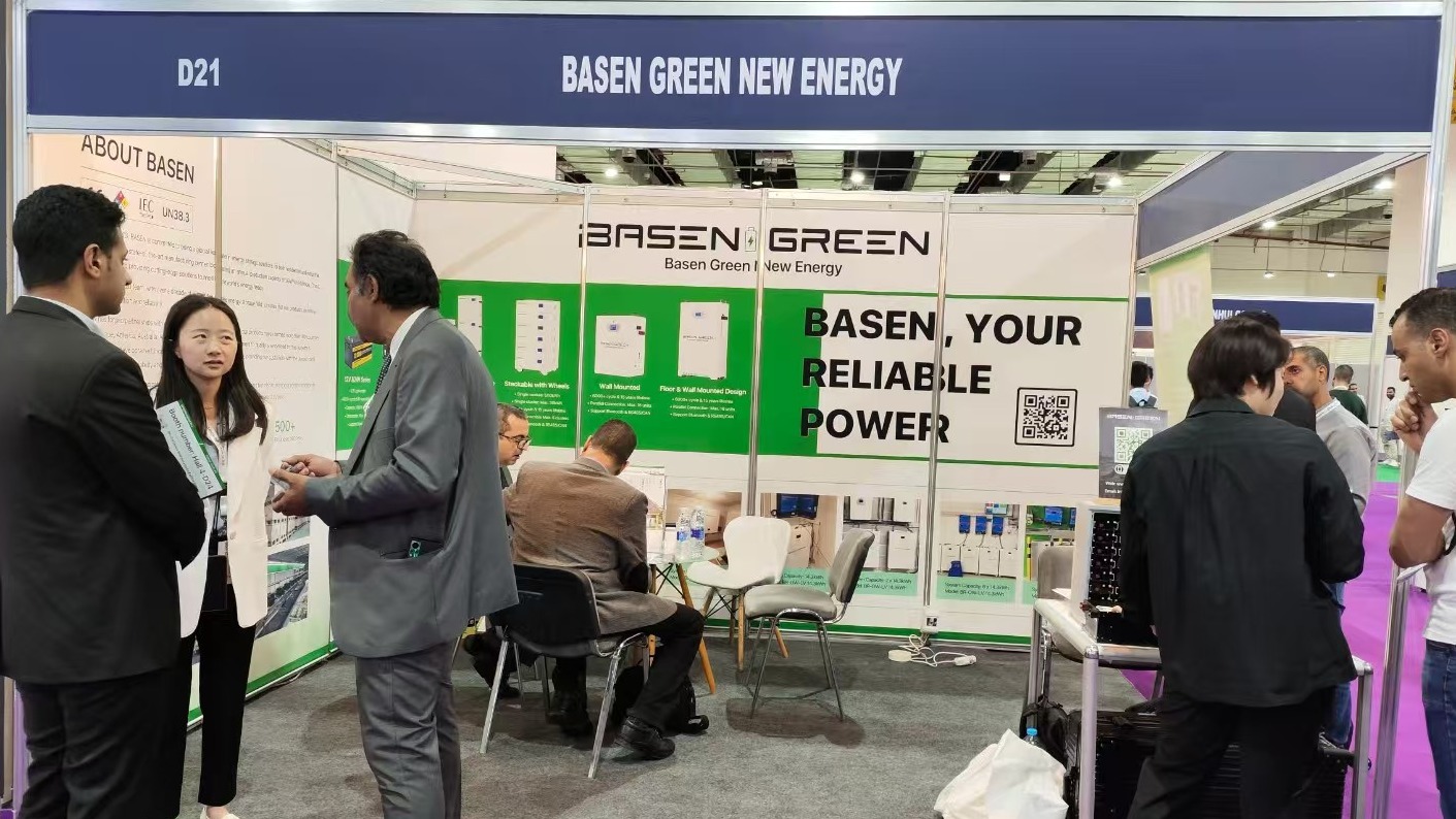 Basengreen Showcases the Residential ESS at The Solar & Storage MENA 2024 Exhibition in Egypt